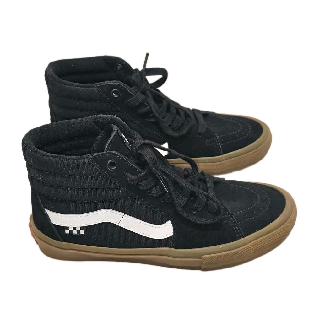 VANS SK8-Hi Skate Shoes Unisex Men's 6.5 Women's 8 Black Gum